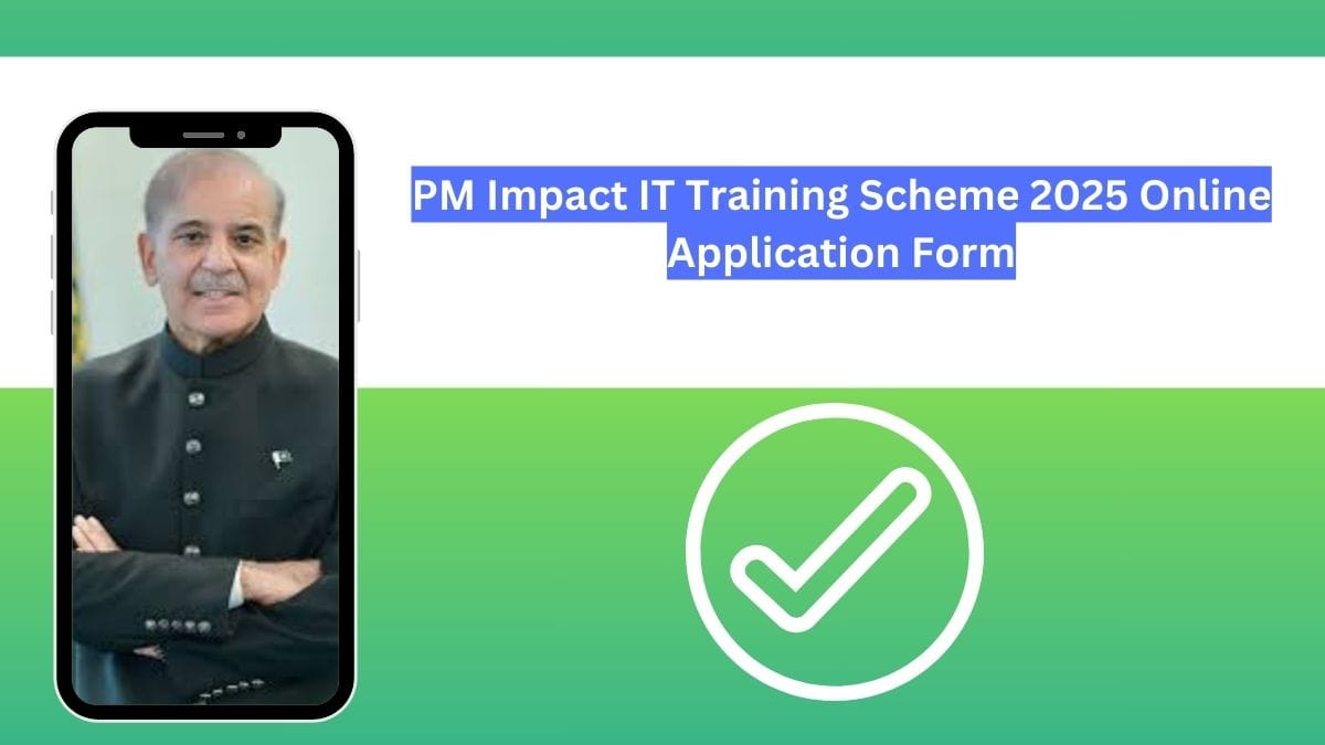 PM Impact IT Training Scheme 2025 Online Application Form